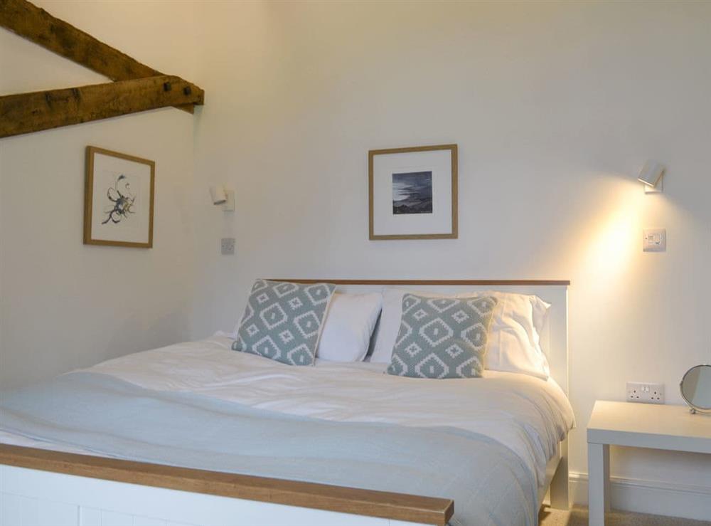 Double bedroom at Print Makers Cottage in Bellanoch, near Lochgilphead, Argyll