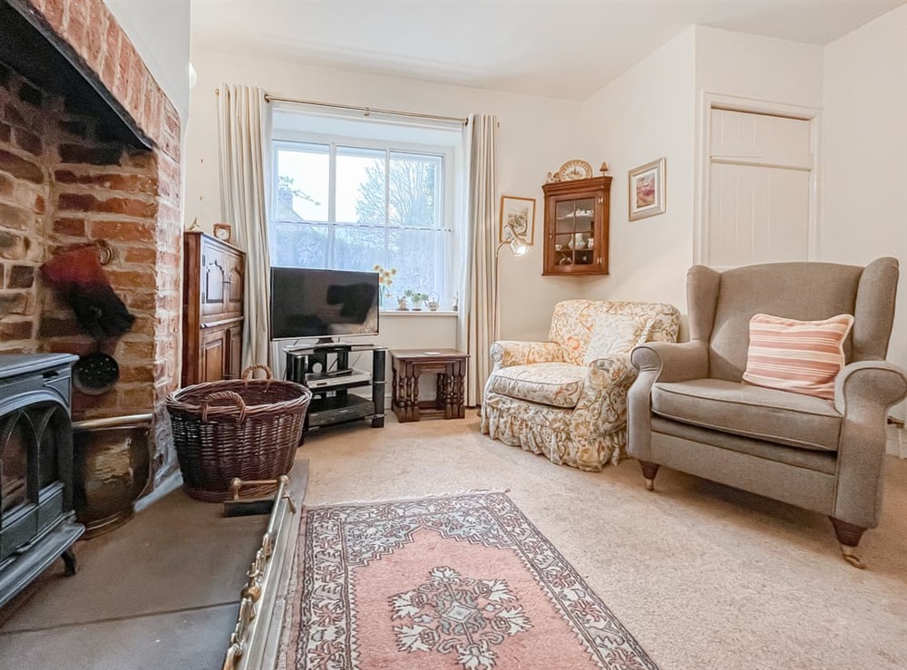 Living room at Priory Cottage in Rosedale Abbey, North Yorkshire