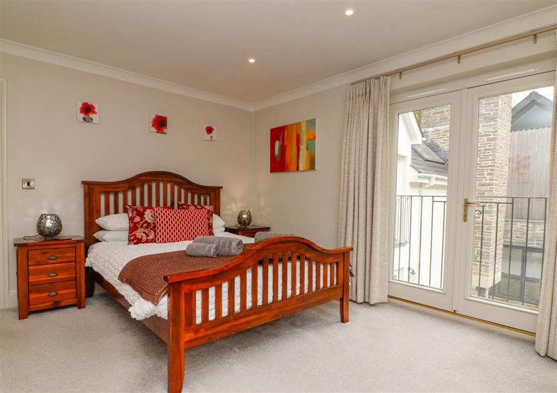 One of the bedrooms at Priory House, Barnstaple