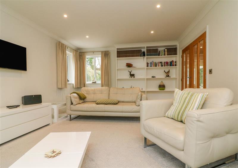 The living area at Priory House, Barnstaple