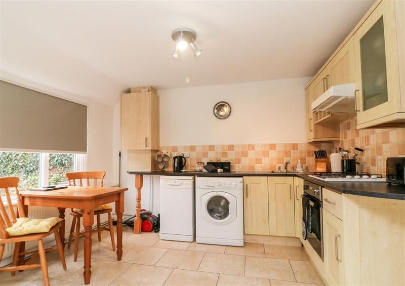 This is the kitchen at Priory House Cottage, Barnstaple