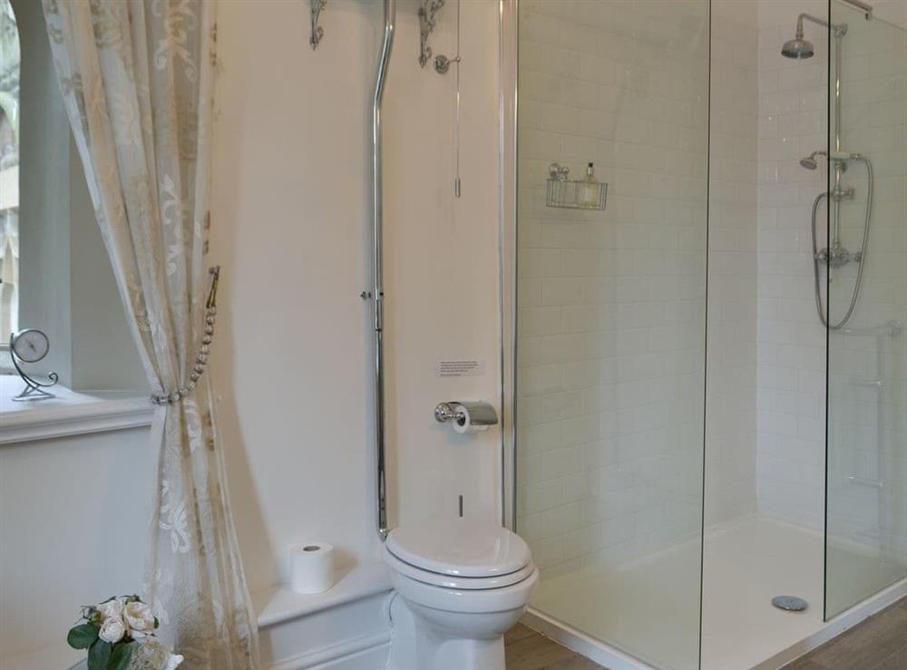 Bathroom with separate shower cubicle at Priory Manor in Windermere, Cumbria
