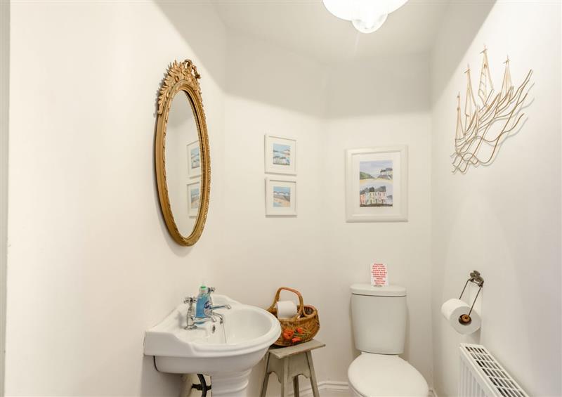 The bathroom at Priory Walk, Whithorn