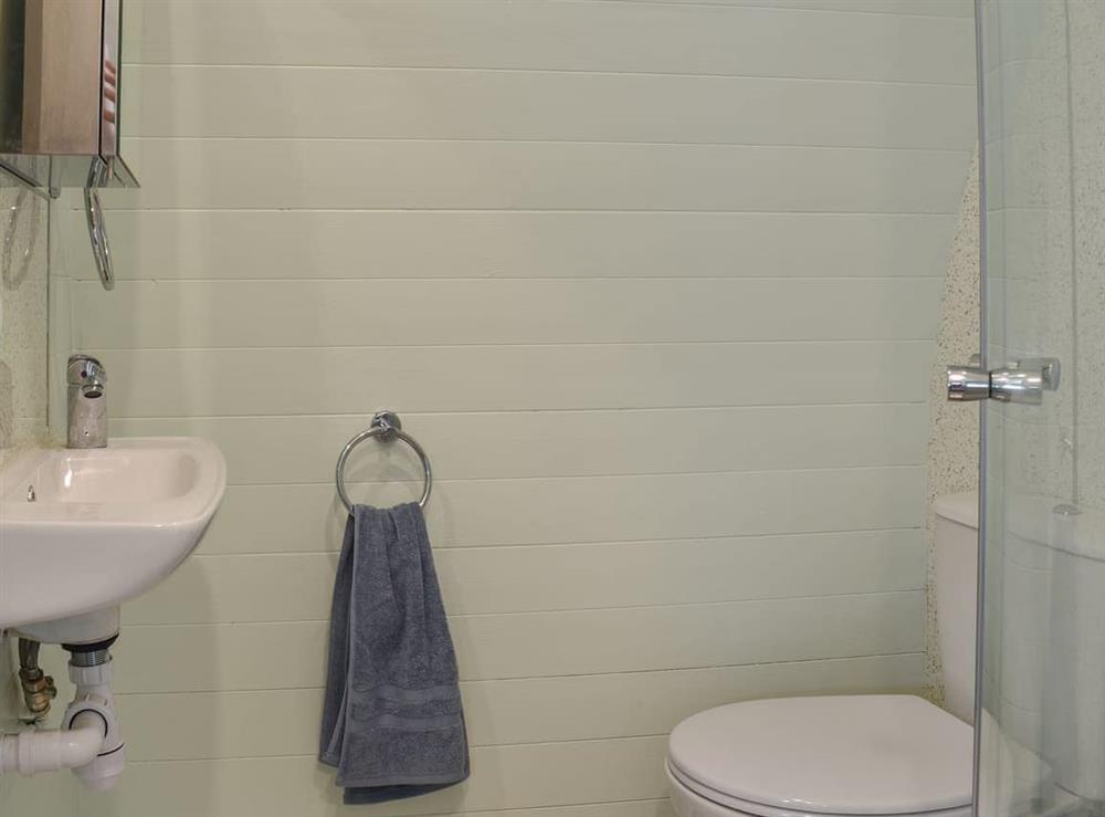 Shower room at Privet Pod in Lathom, near Southport, Lancashire