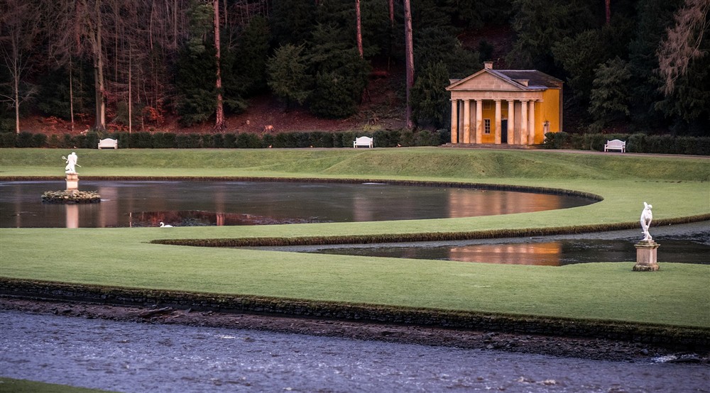Studley Royal Water Garden, Yorkshire at Proctor in Ripon, North Yorkshire