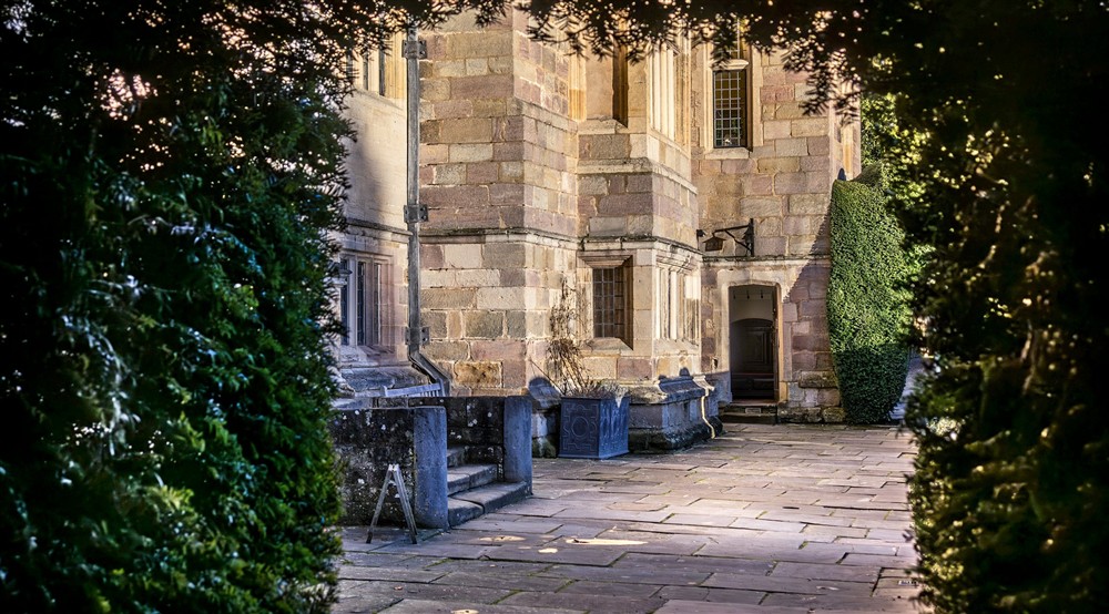 The path to Fountains Hall and Proctor, North Yorkshire at Proctor in Ripon, North Yorkshire