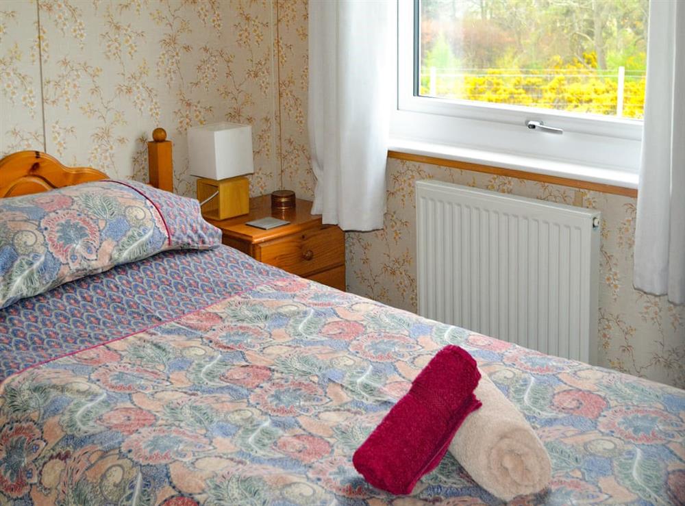 Bedroom at Proncy Farm Chalet in Dornoch, Sutherland