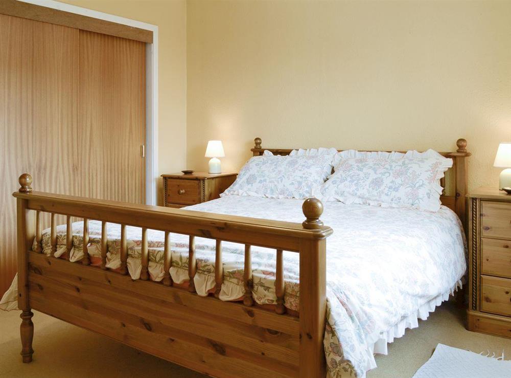 Comfortable double bedroom at Pronyshiel in Ballater, near Banchory, Aberdeenshire