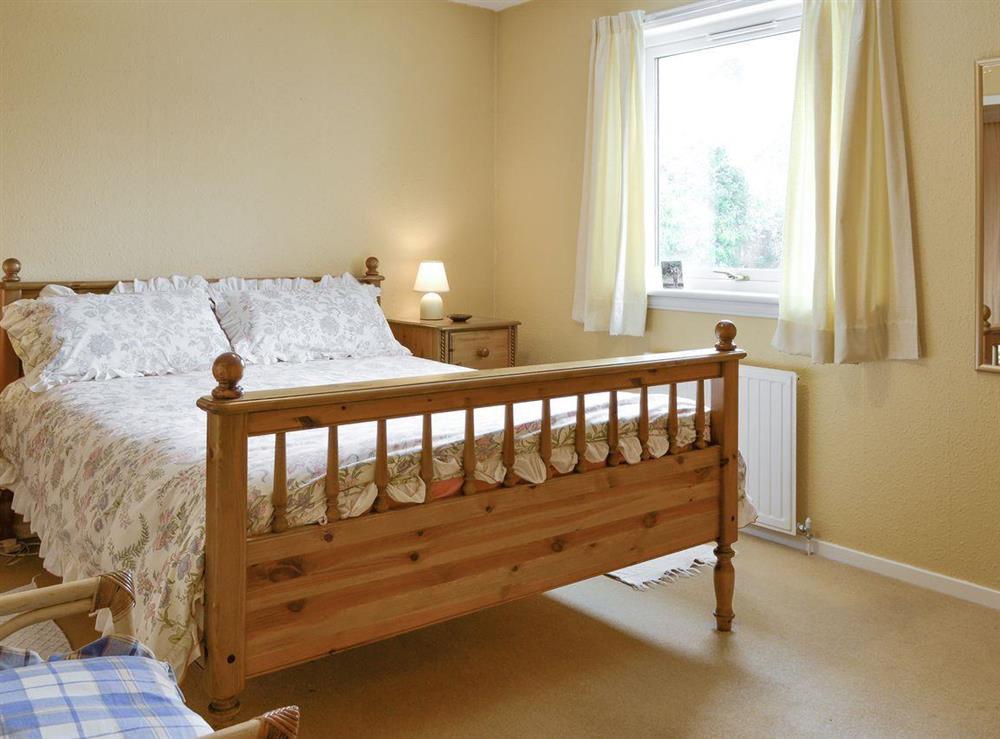 Relaxing double bedroom at Pronyshiel in Ballater, near Banchory, Aberdeenshire