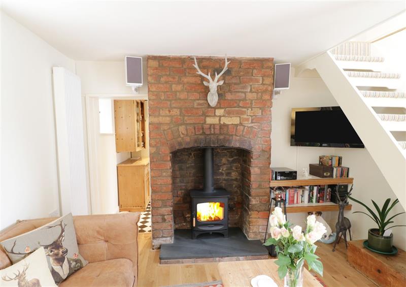 This is the living room at Prospect Cottage, Malvern Wells near Great Malvern