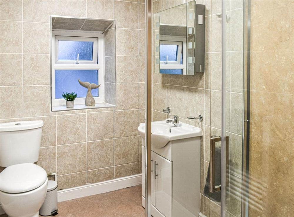 Shower room at Prospect Cottage in Skipton, North Yorkshire