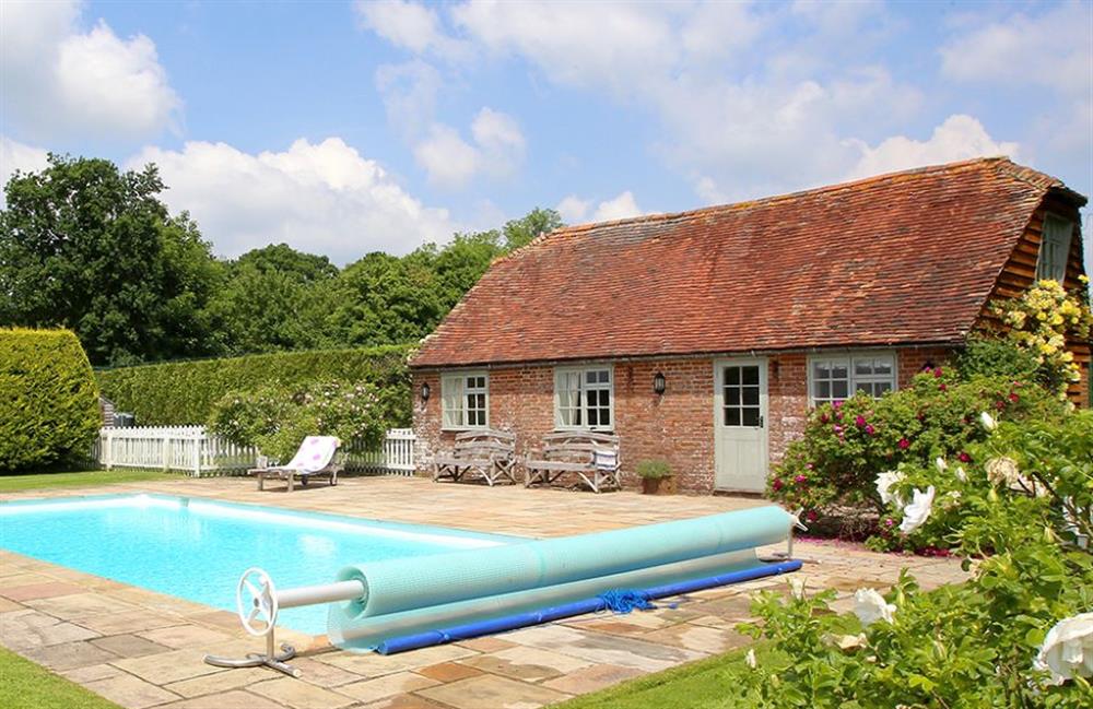 Swimming pool at Prospect Cottage, Wittersham, Kent