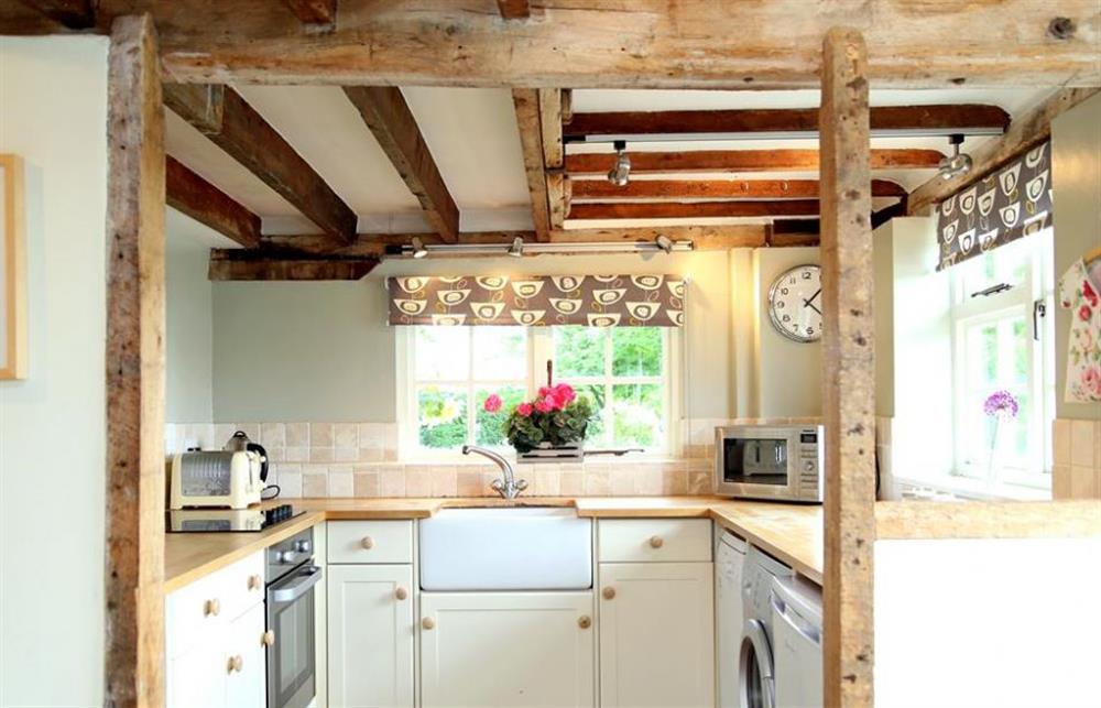 The kitchen at Prospect Cottage, Wittersham, Kent