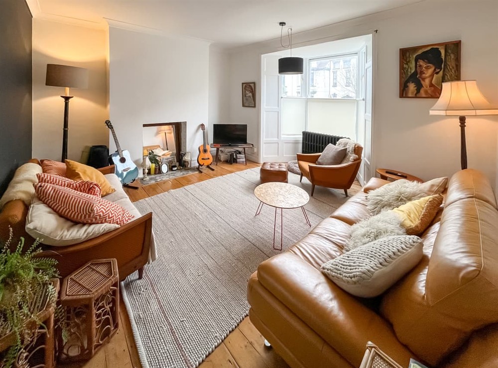 Living area at Prospect House in Cliftonville, Margate, Kent