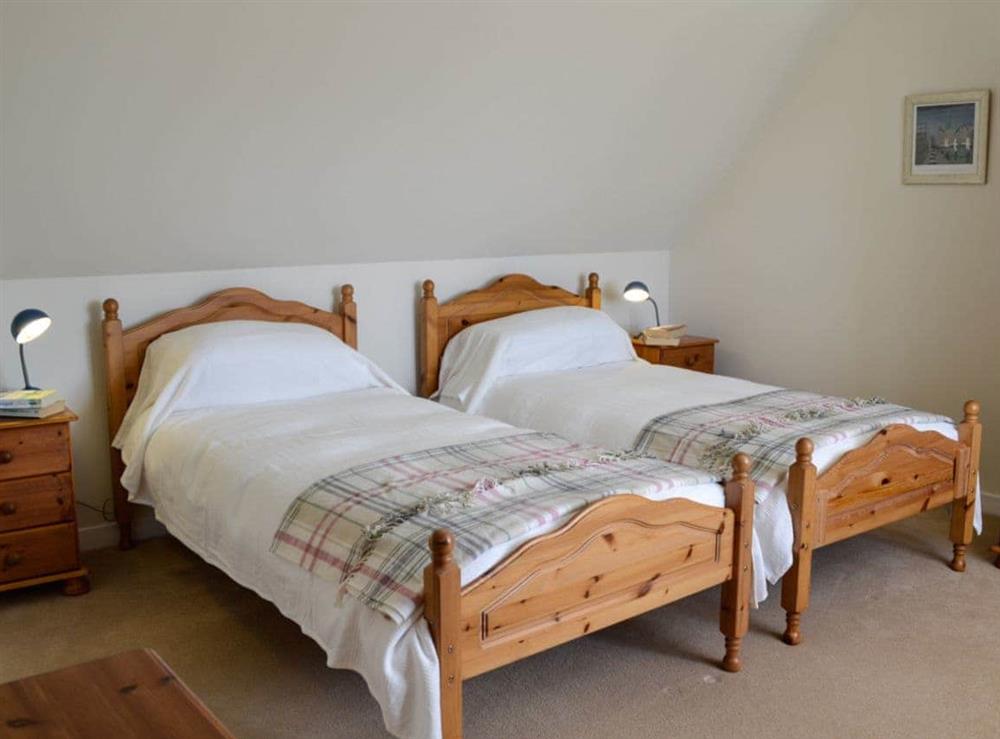 Twin bedroom at Prospecthill House in Whitehouse, near Alford, Aberdeenshire