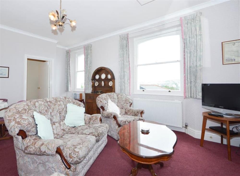 Living area at Protea Cottage in Torquay, South Devon