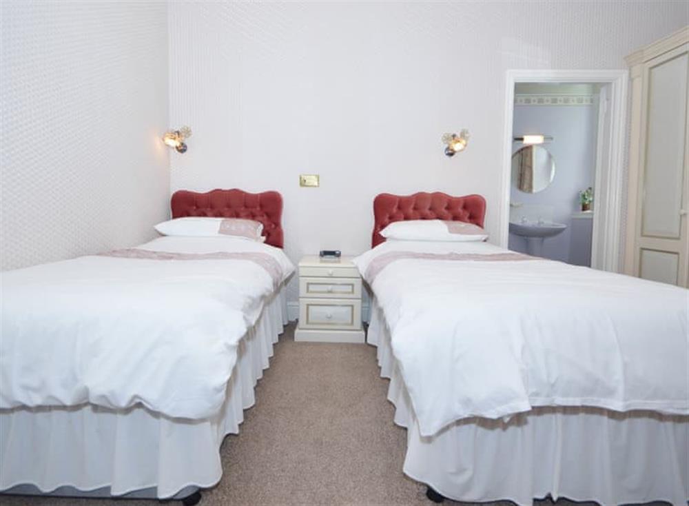 Twin bedroom at Protea Cottage in Torquay, South Devon