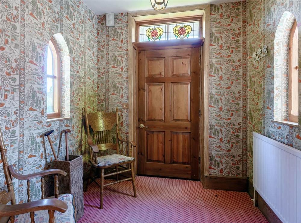 Hallway at Psalter Farmhouse in Skendleby Psalter, near Alford, Lincolnshire