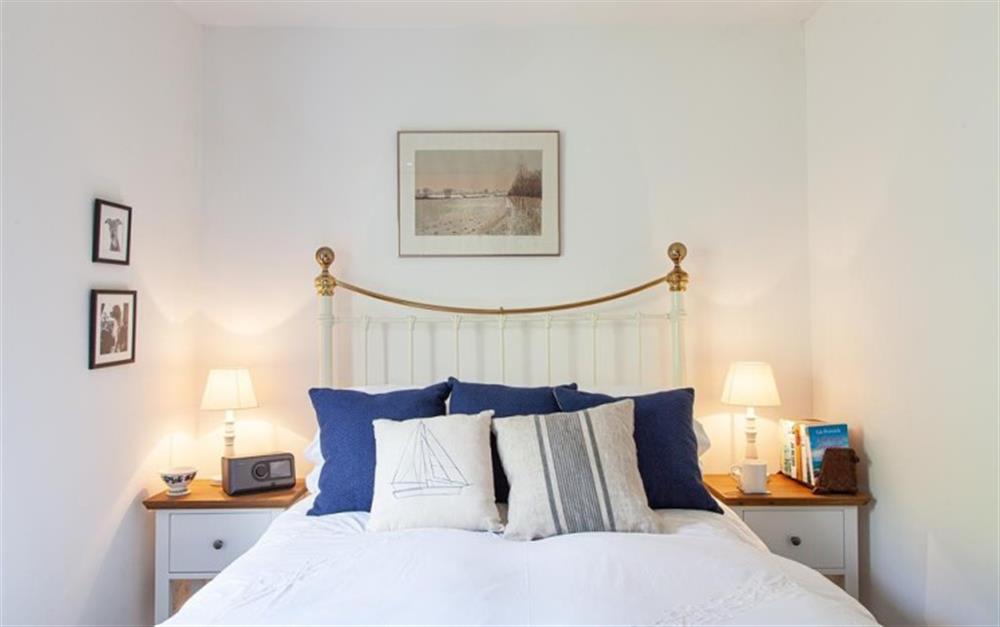 Double bedroom at Puckey Hill in Portloe