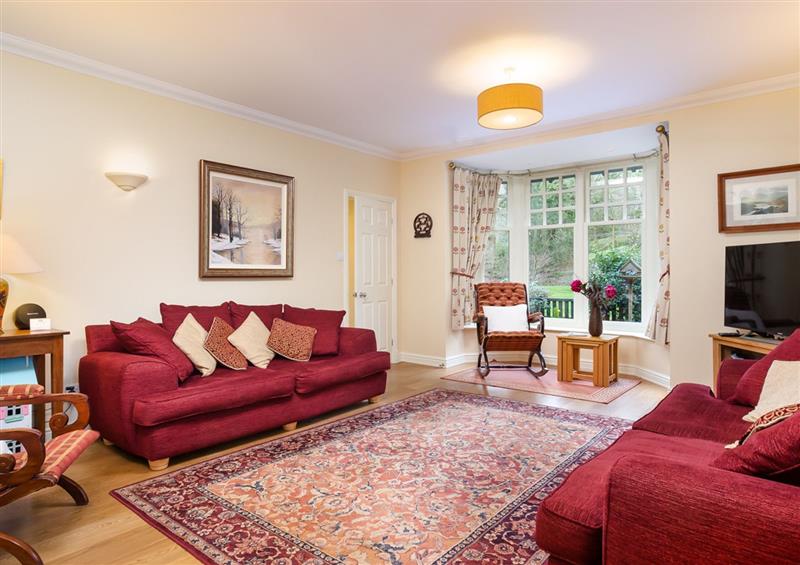 The living area at Pudding Cottage, Ambleside
