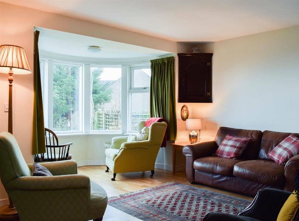 Living room at Puddingstone Cottage in Aberfoyle, Stirlingshire