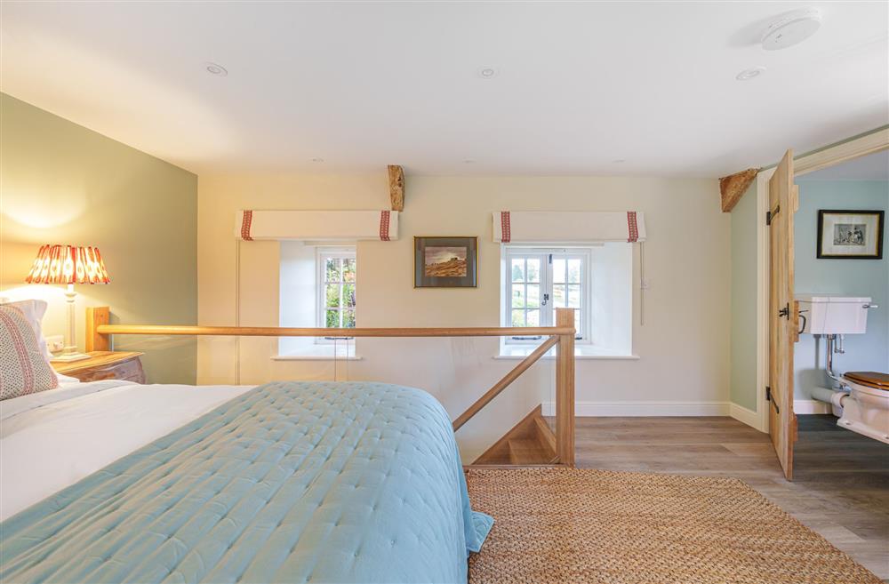 Double aspect windows allow the light to flood in at Puddle Cottage, Dorchester