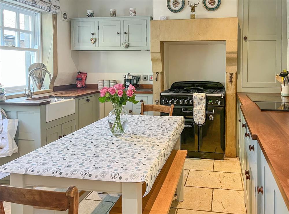 Kitchen/diner at Puddle Duck Cottage in Bakewell, Derbyshire