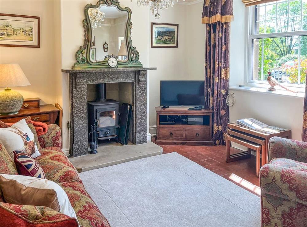 Living room at Puddle Duck Cottage in Bakewell, Derbyshire