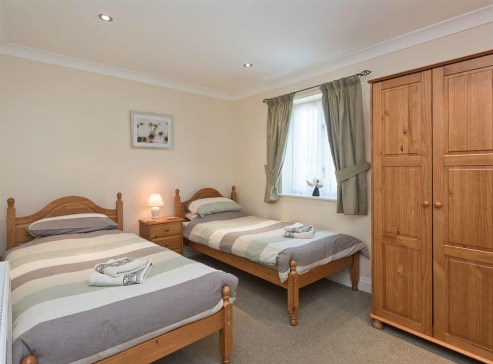 Twin bedroom at Puddle Inn Duck in Horning, near Norwich, Norfolk