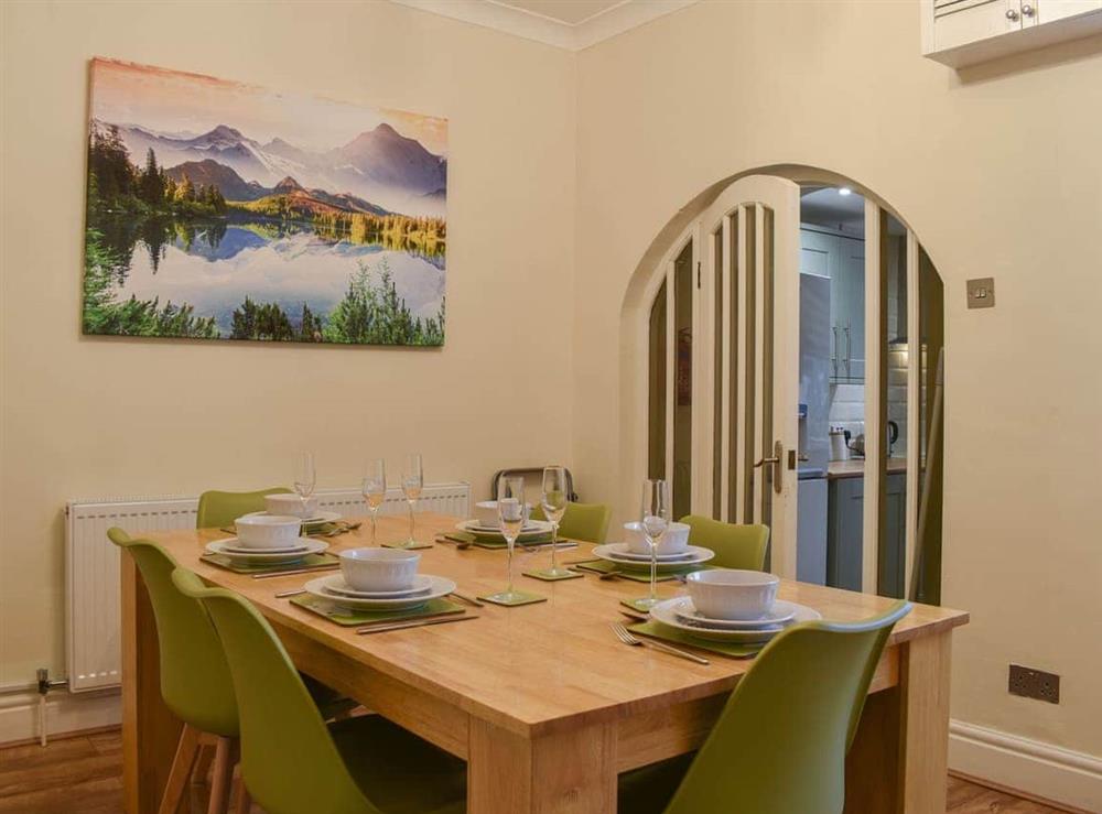 Dining room at Puddleduck House in Coniston, Cumbria
