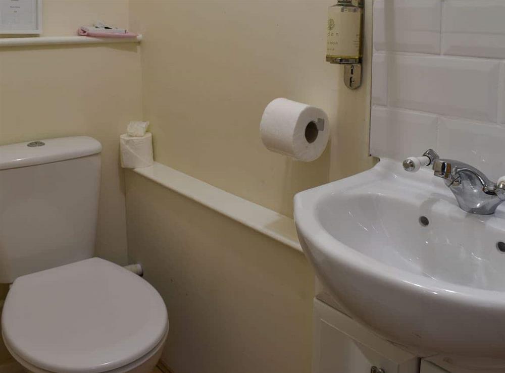 Groumd floor toilet at Puddleduck House in Coniston, Cumbria