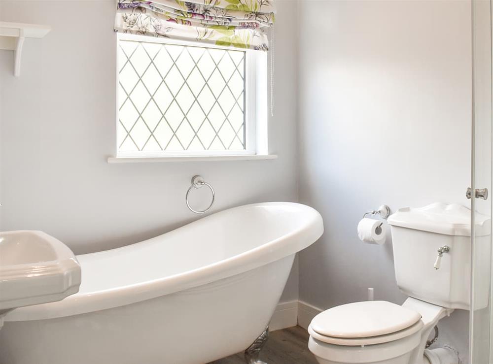 Bathroom at Puffin Cottage in Amble, Northumberland