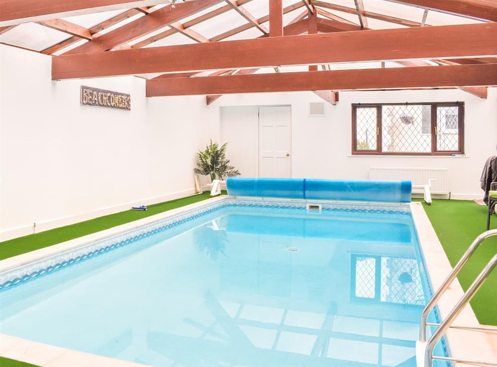 Swimming pool at Puffin Cottage in Amble, Northumberland