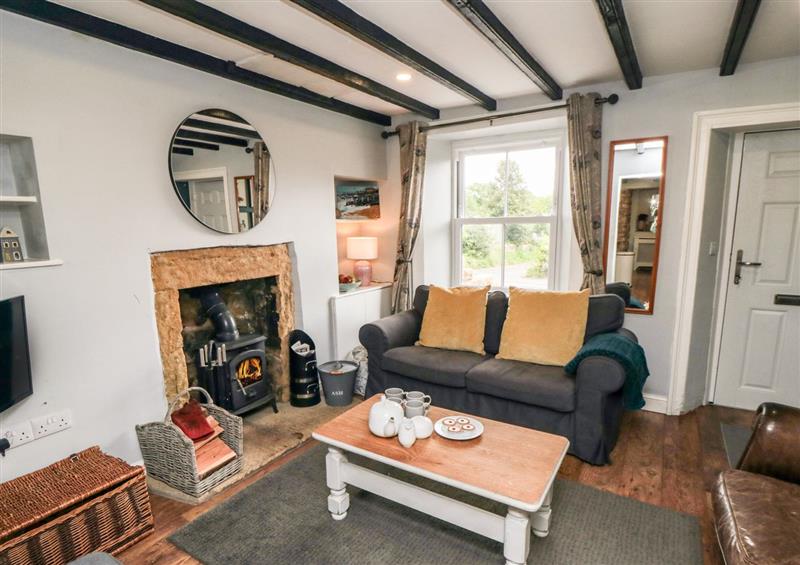 The living room at Puffin Cottage, Cloughton near Scalby