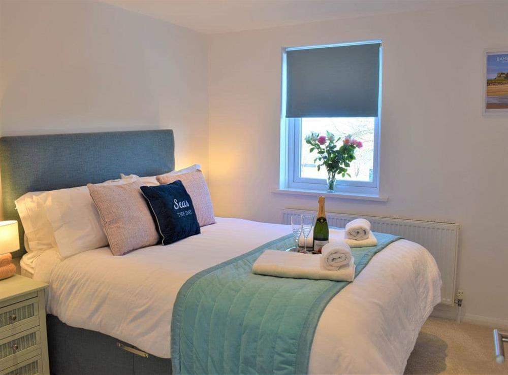 Double bedroom at Puffin House in Belford, Northumberland