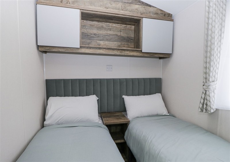 One of the 2 bedrooms at Puffin, St Bees