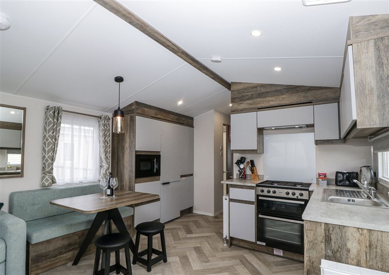 The kitchen at Puffin, St Bees