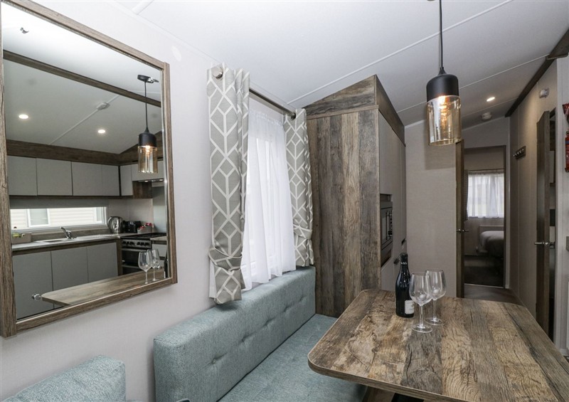 The living room at Puffin, St Bees