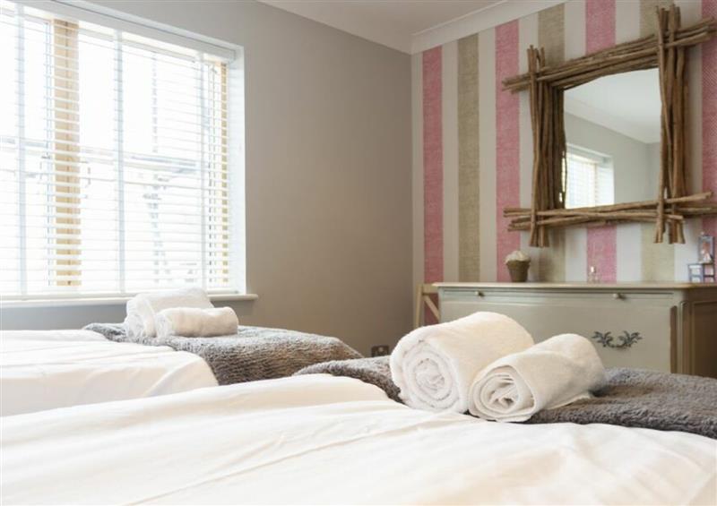 This is a bedroom at Puffin View, Seahouses