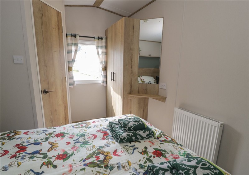 One of the bedrooms (photo 2) at Puffin Way Holiday Caravan, Llwyngwril