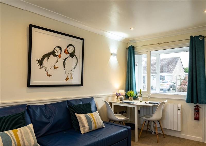 Enjoy the living room at Puffins, Port Isaac