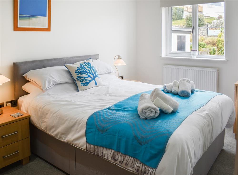 Double bedroom at Puffling in Falmouth, Cornwall