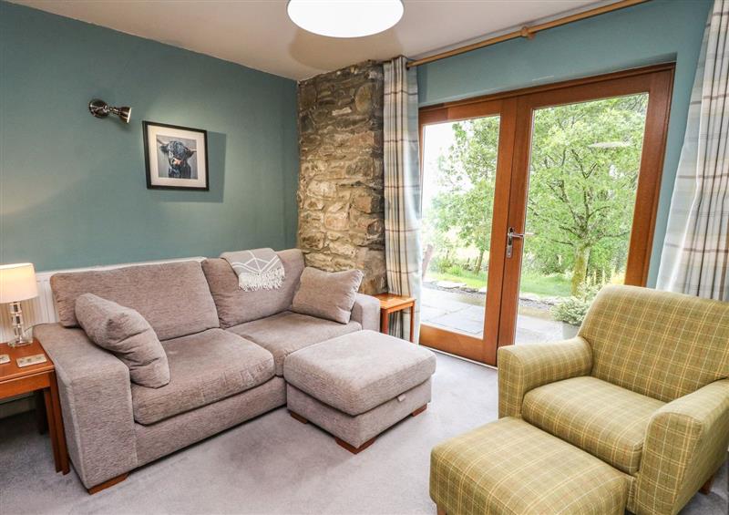 Enjoy the living room at Puidrac Cottage, Balquhidder near Callander