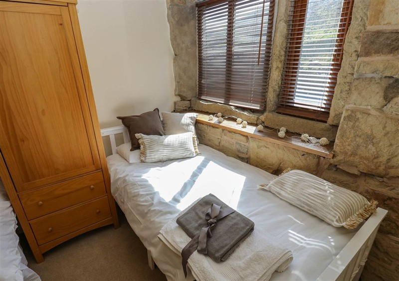 One of the 3 bedrooms at Pule Hill Farm, Marsden