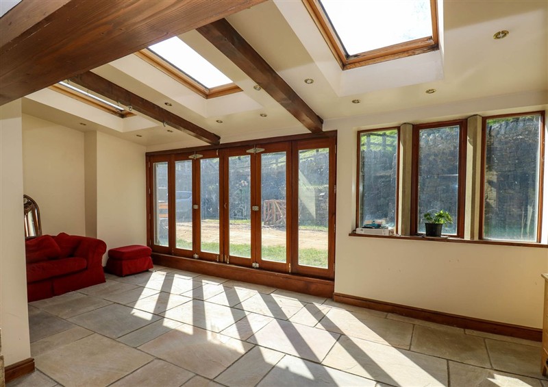 Relax in the living area (photo 2) at Pule Hill Farm, Marsden
