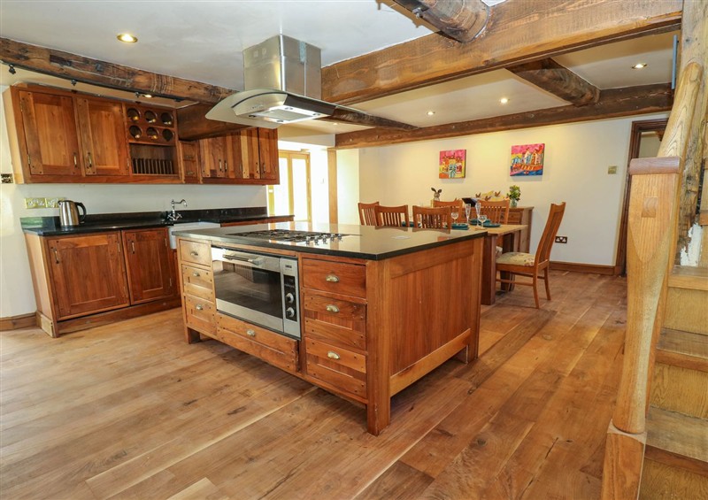 The kitchen at Pule Hill Farm, Marsden