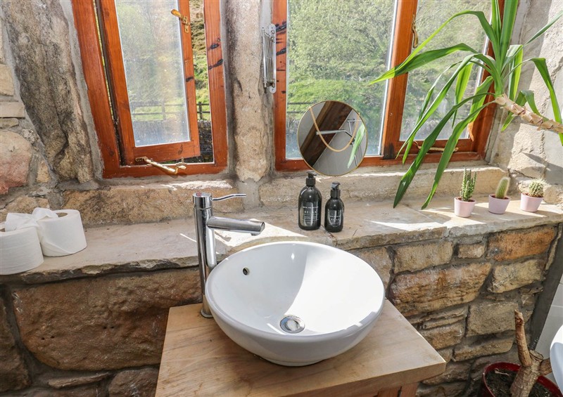 This is the bathroom at Pule Hill Farm, Marsden