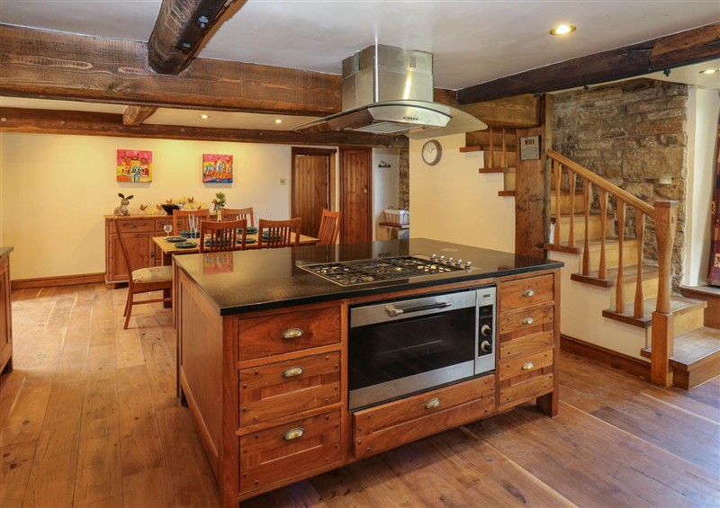 This is the kitchen at Pule Hill Farm, Marsden