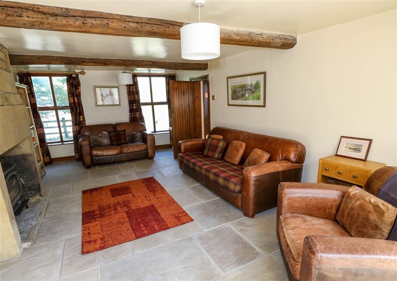 This is the living room at Pule Hill Farm, Marsden