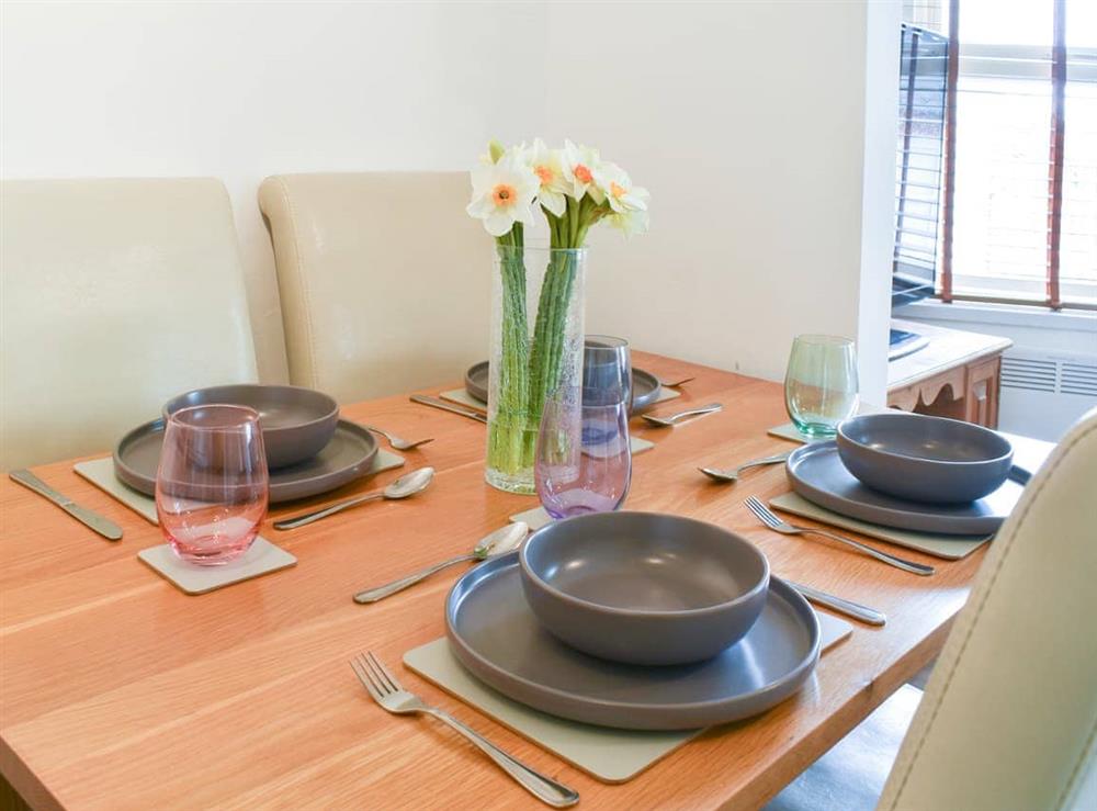 Dining Area at Purbeck Apartment in Bournemouth, Dorset